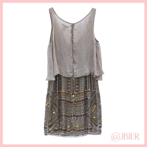 c+b Neutrals Mini Dress - Picture 2 of 4